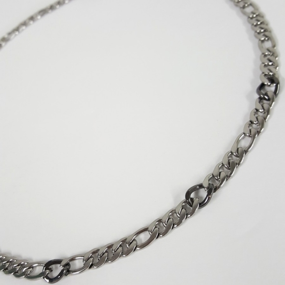 New Flat Link Chain Necklace - Picture 7 of 8